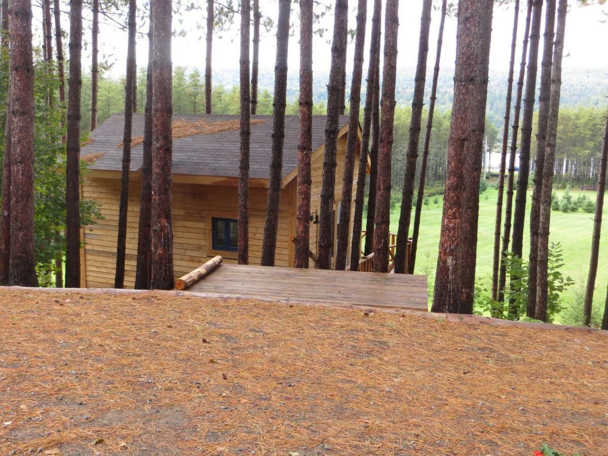 La Maison Sous Les Arbres Saint Roch de Mekinac Bagian luar foto